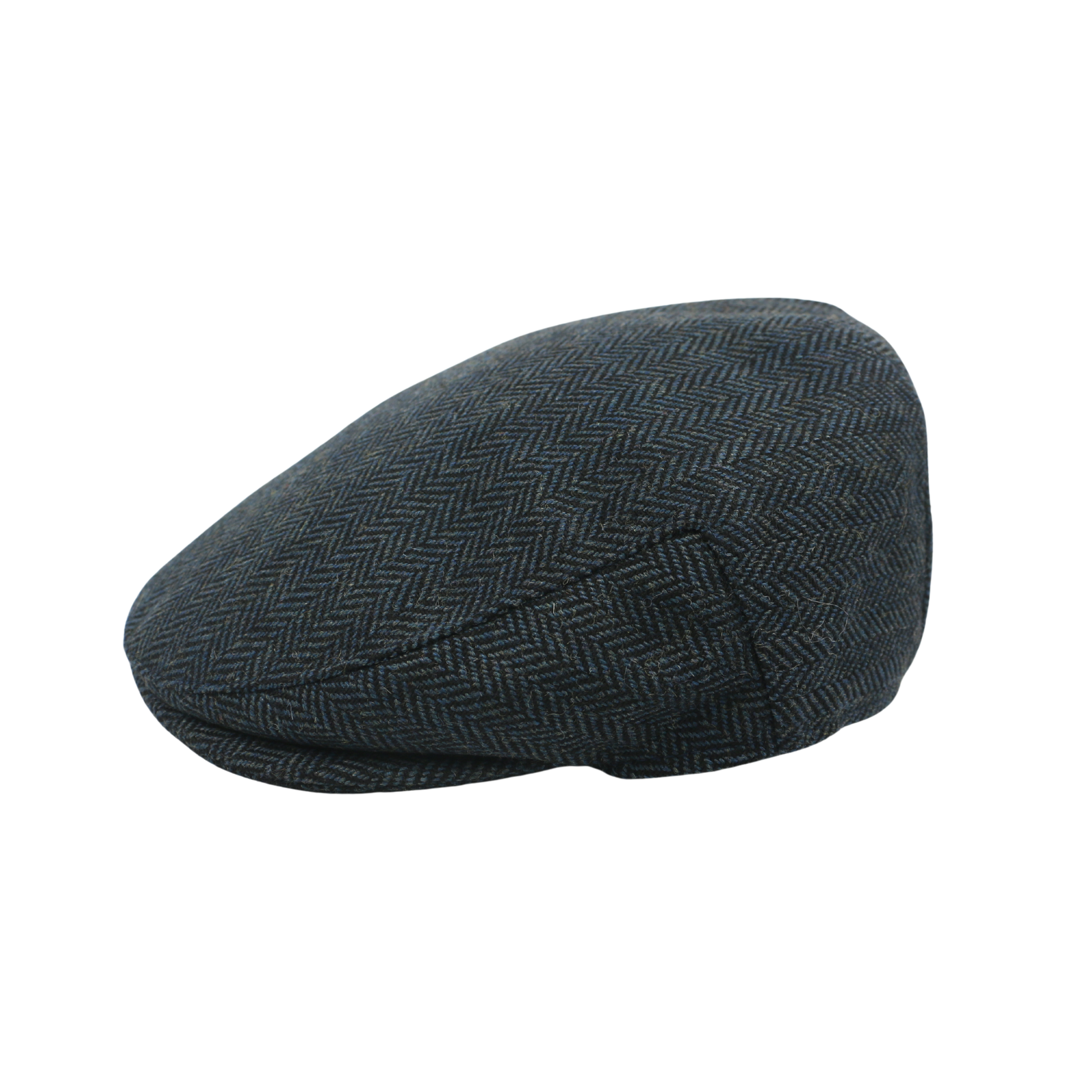 Unisex Wool Herringbone Gatsby Flat Cap - hatsXcaps