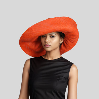 Women's Wide Brim Mimosa Sun Hat for Summer Beach - hatsXcaps