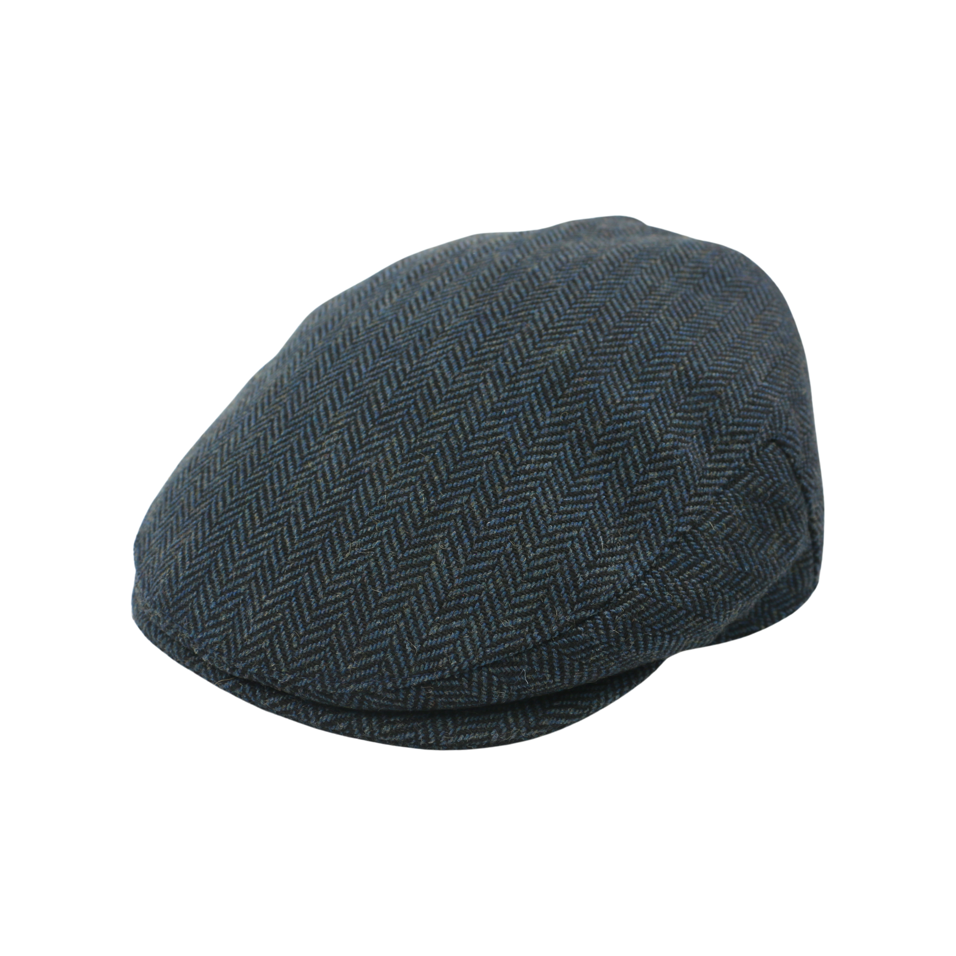 Unisex Wool Herringbone Gatsby Flat Cap - hatsXcaps