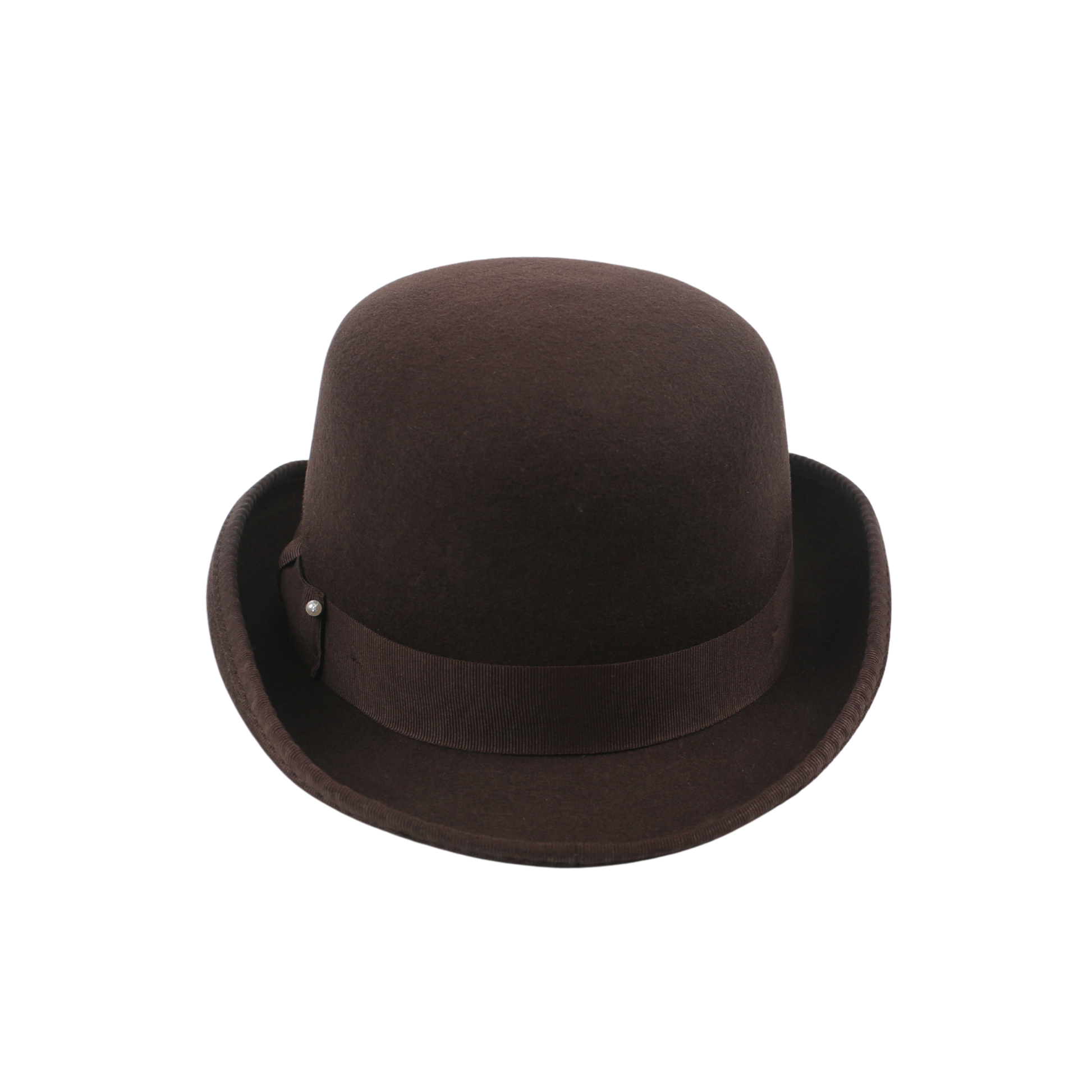 Made from Stiff Wool Felt Bowler Hat for Men - hatsXcaps