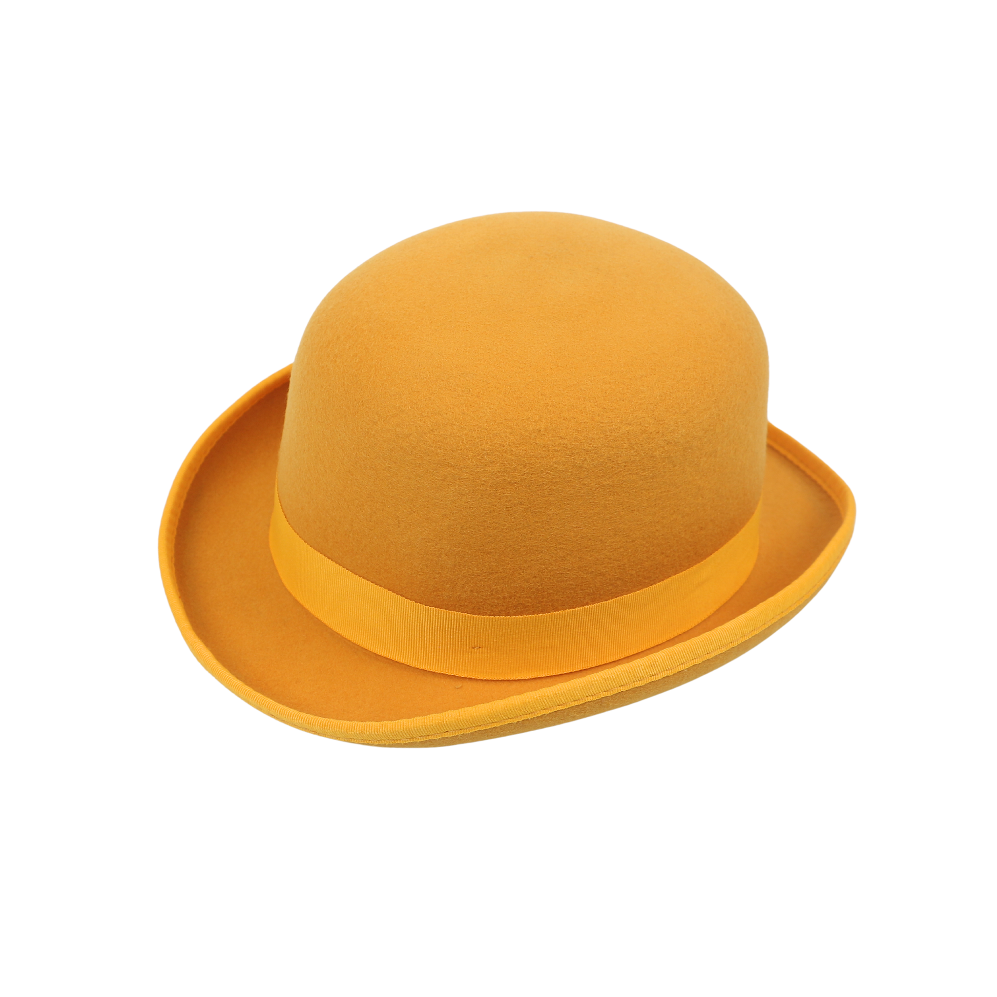 Made from Stiff Wool Felt Bowler Hat for Men - hatsXcaps