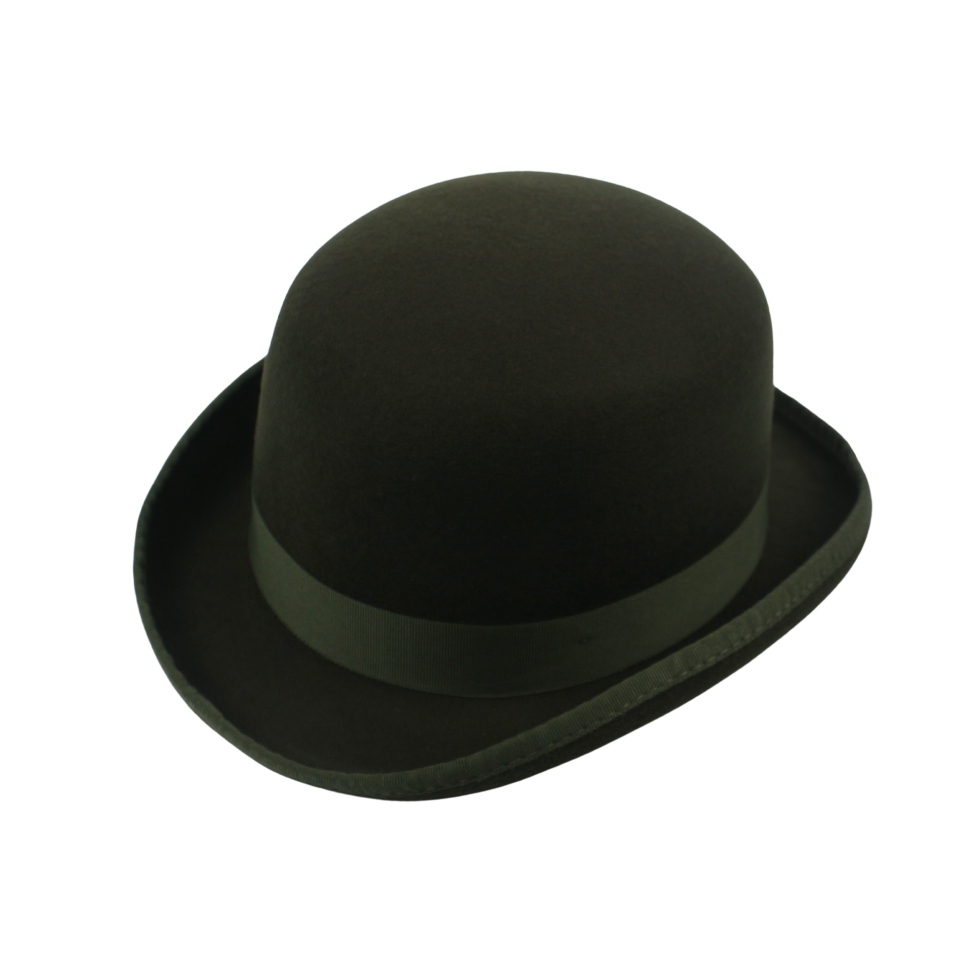 Made from Stiff Wool Felt Bowler Hat for Men - hatsXcaps