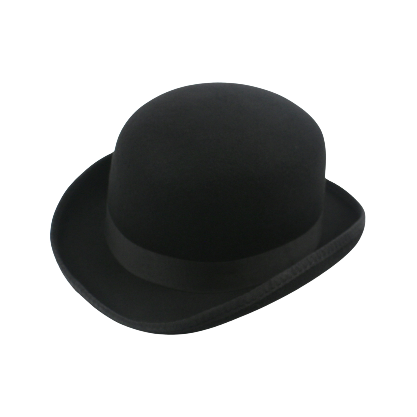 Made from Stiff Wool Felt Bowler Hat for Men - hatsXcaps