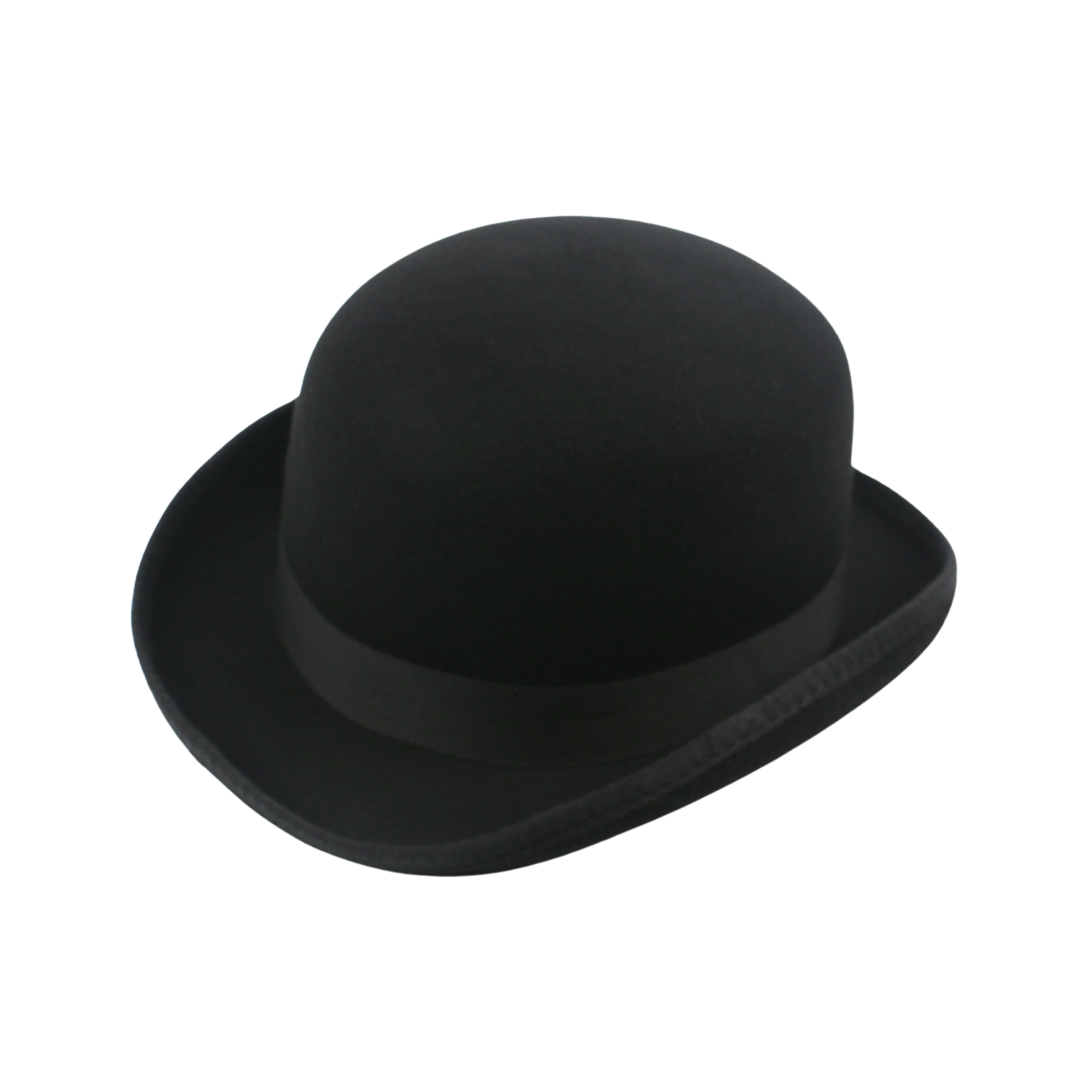 Made from Stiff Wool Felt Bowler Hat for Men - hatsXcaps