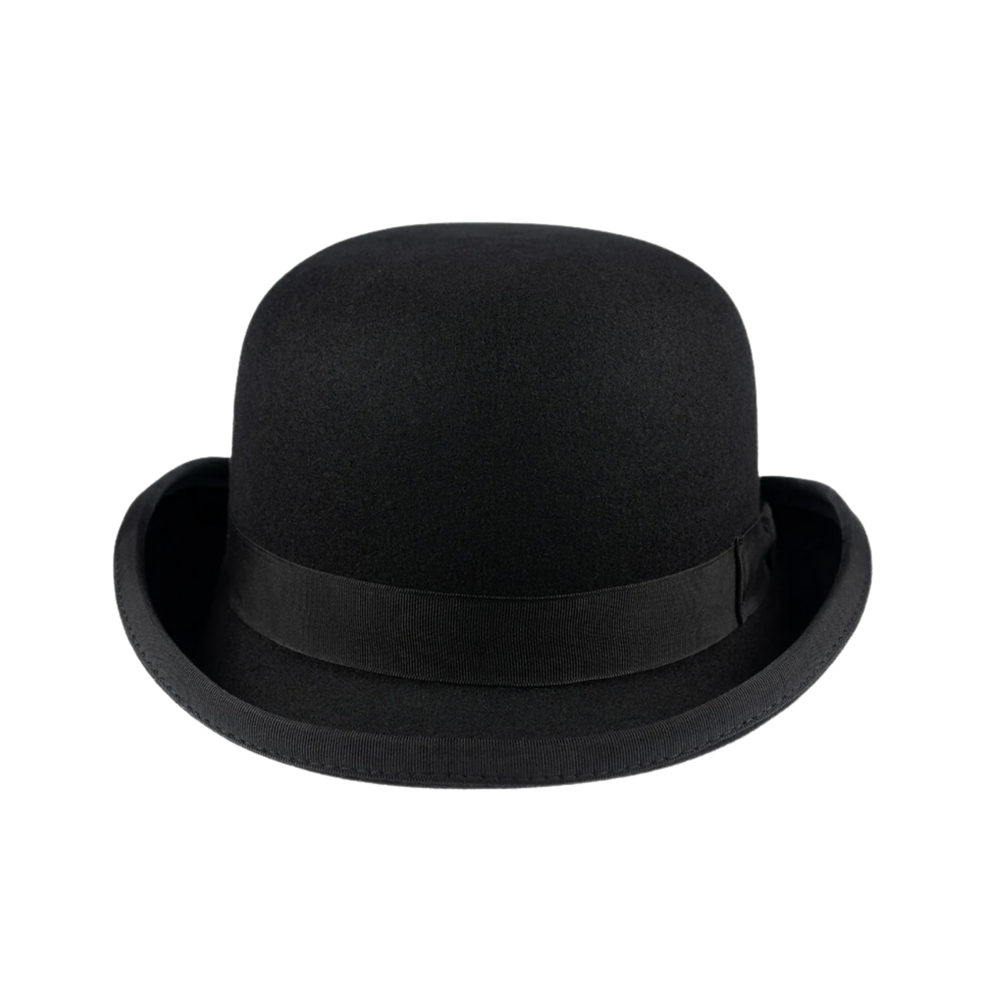 Made from Stiff Wool Felt Bowler Hat for Men - hatsXcaps