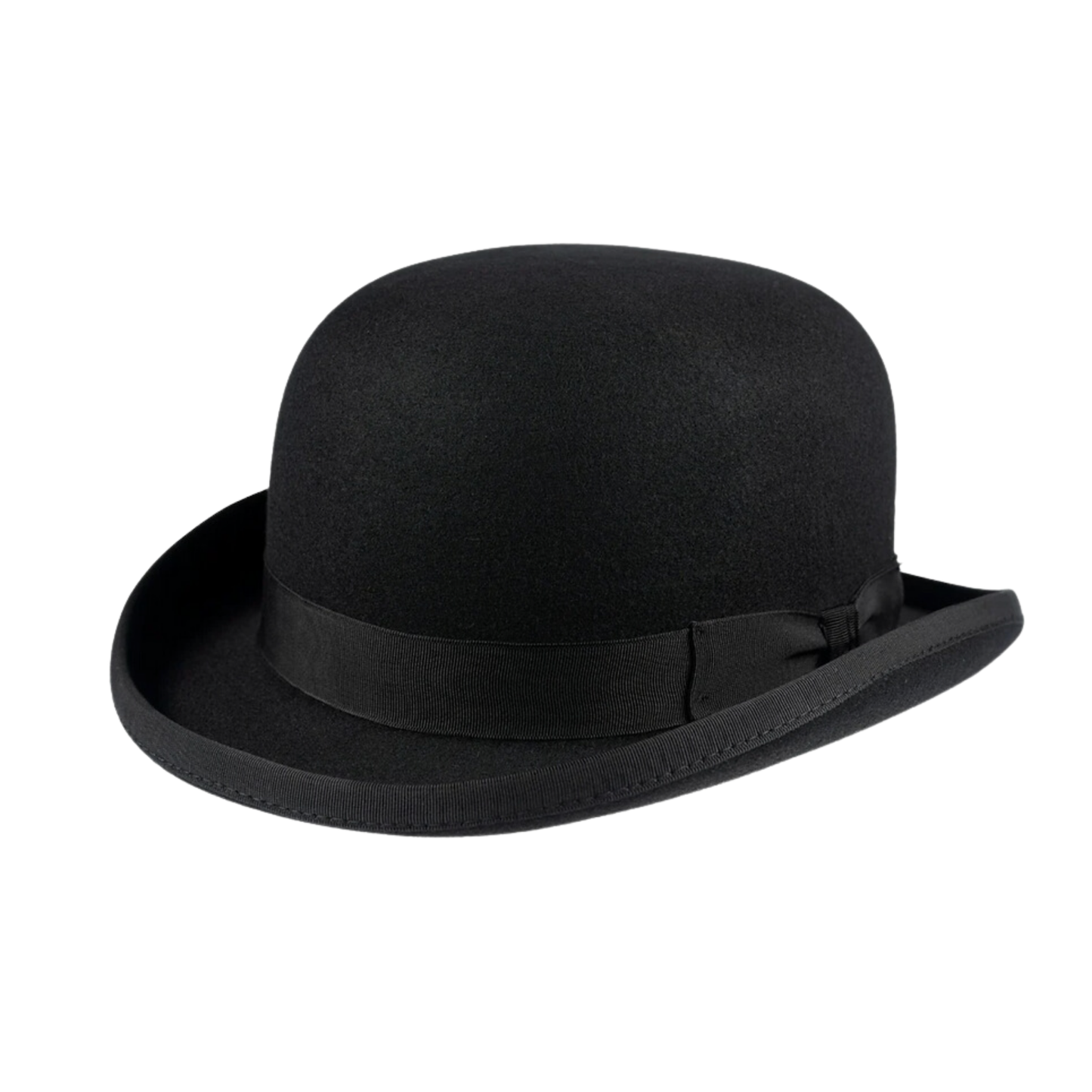 Made from Stiff Wool Felt Bowler Hat for Men - hatsXcaps