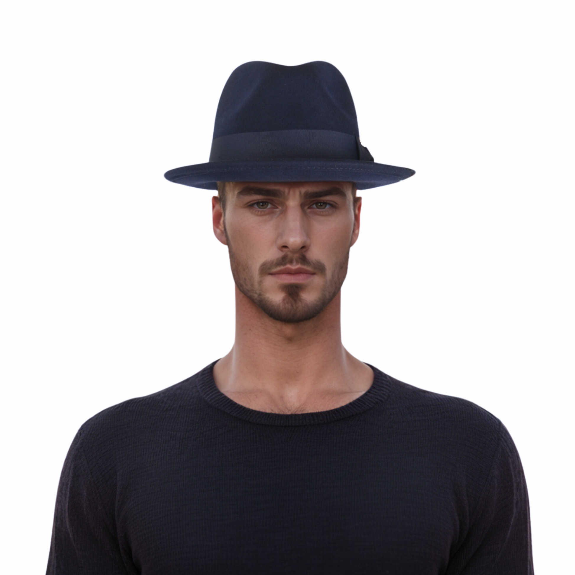100% Wool Felt Felt Trilby Hat for Men & Women - hatsXcaps