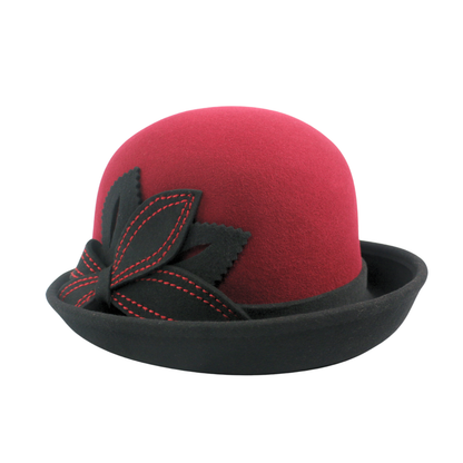 Ladies 1920s Felt England Wool Cloche Hats for Women - hatsXcaps