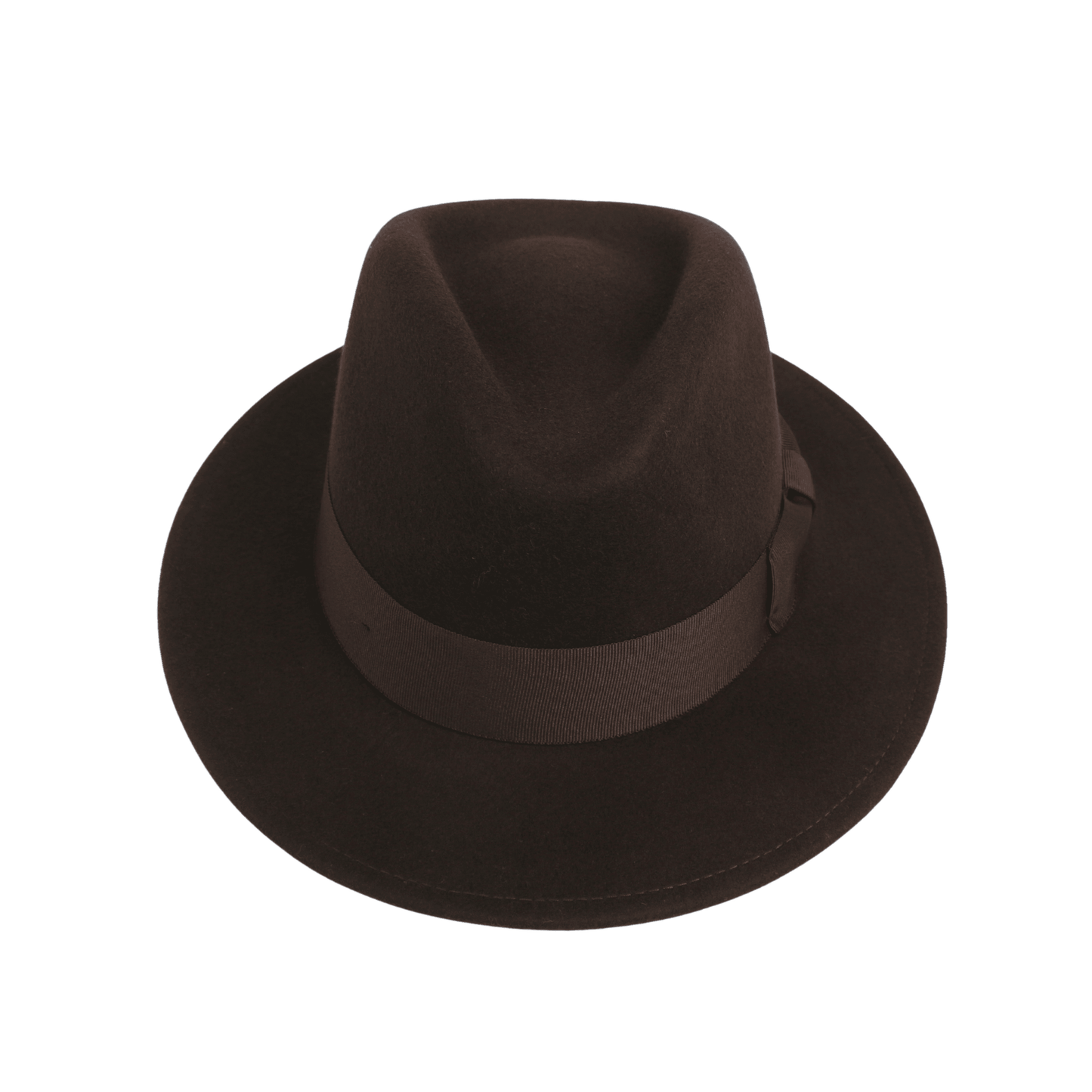 Classic Fedora Wide Brim Sweatband Hat for Men & Women - hatsXcaps
