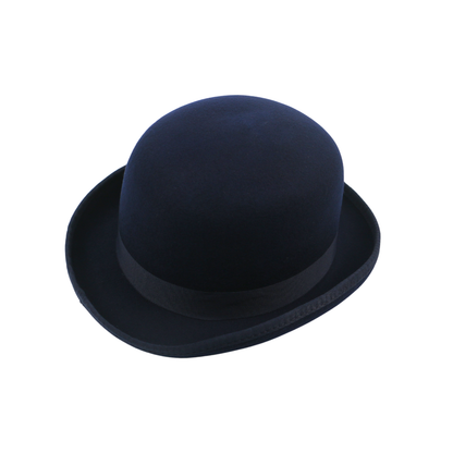 Made from Stiff Wool Felt Bowler Hat for Men - hatsXcaps