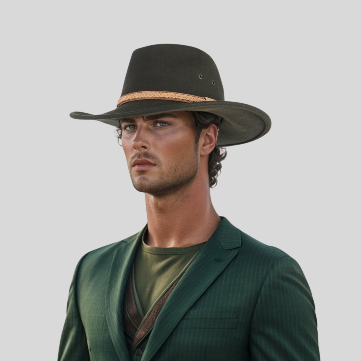 100% Pure Wool Cowboy Hats for Men & Women - hatsXcaps