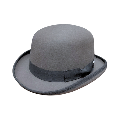 Made from Stiff Wool Felt Bowler Hat for Men - hatsXcaps