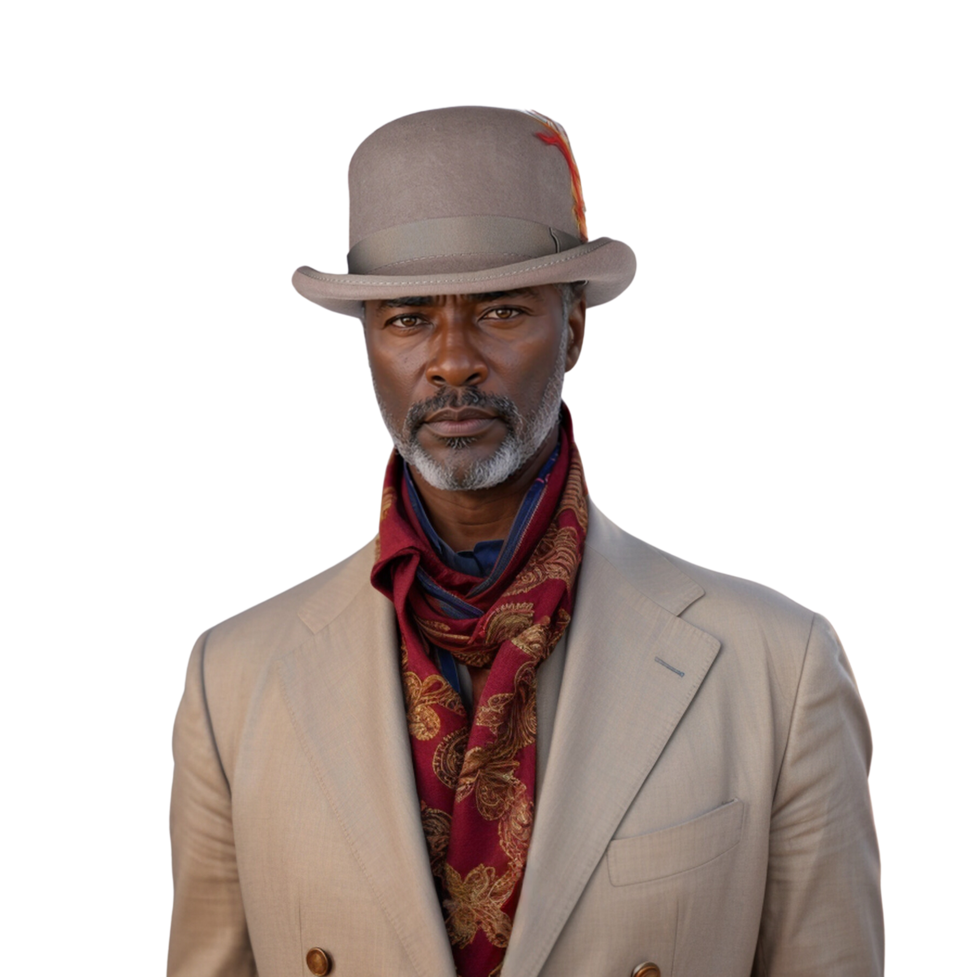 Made from Stiff Wool Felt Bowler Hat for Men - hatsXcaps