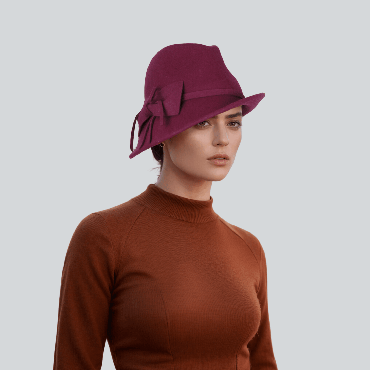 1920s Vintage Trilby Style Cloche Hat for Women - hatsXcaps