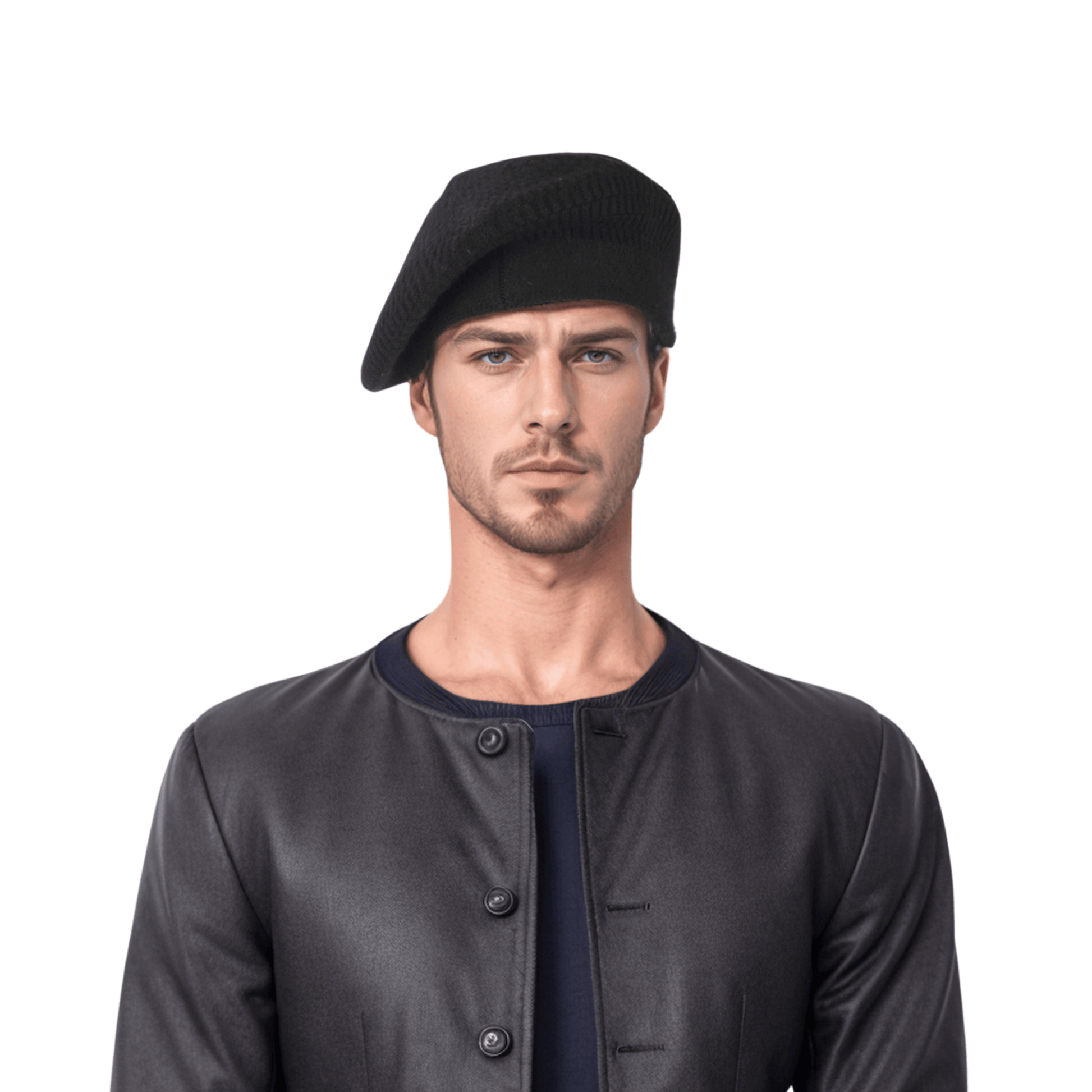 Classic French Style Unisex Cashmere Blend Premium Knit - hatsXcaps