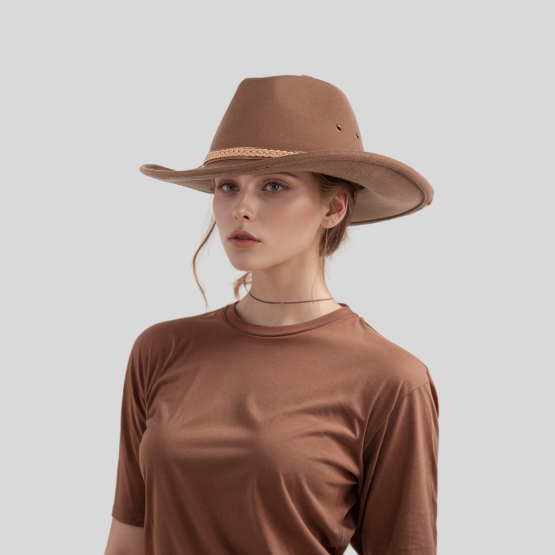 100% Pure Wool Cowboy Hats for Men & Women - hatsXcaps