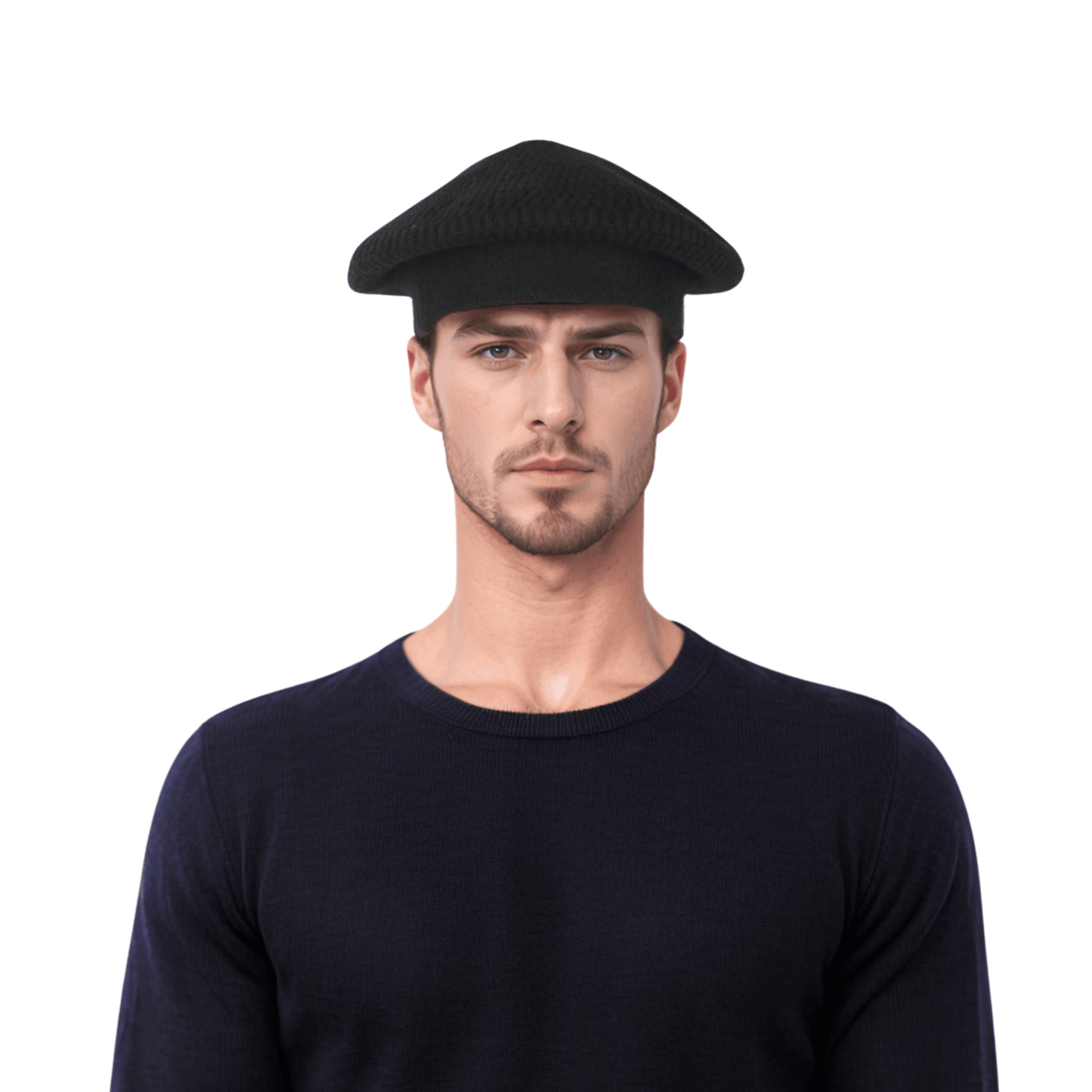 Classic French Style Unisex Cashmere Blend Premium Knit - hatsXcaps