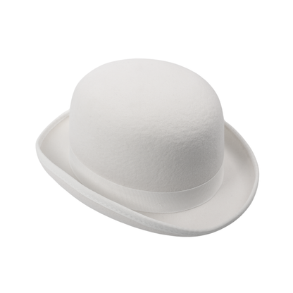 Made from Stiff Wool Felt Bowler Hat for Men - hatsXcaps