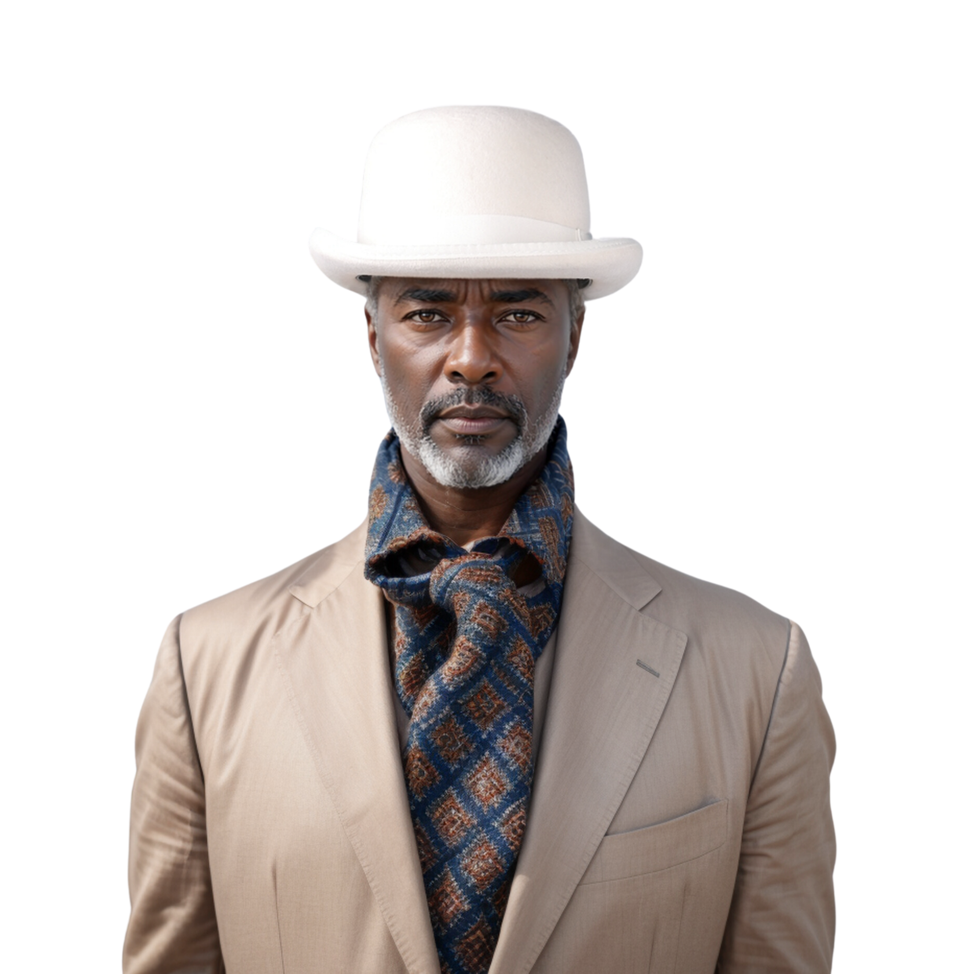Made from Stiff Wool Felt Bowler Hat for Men - hatsXcaps