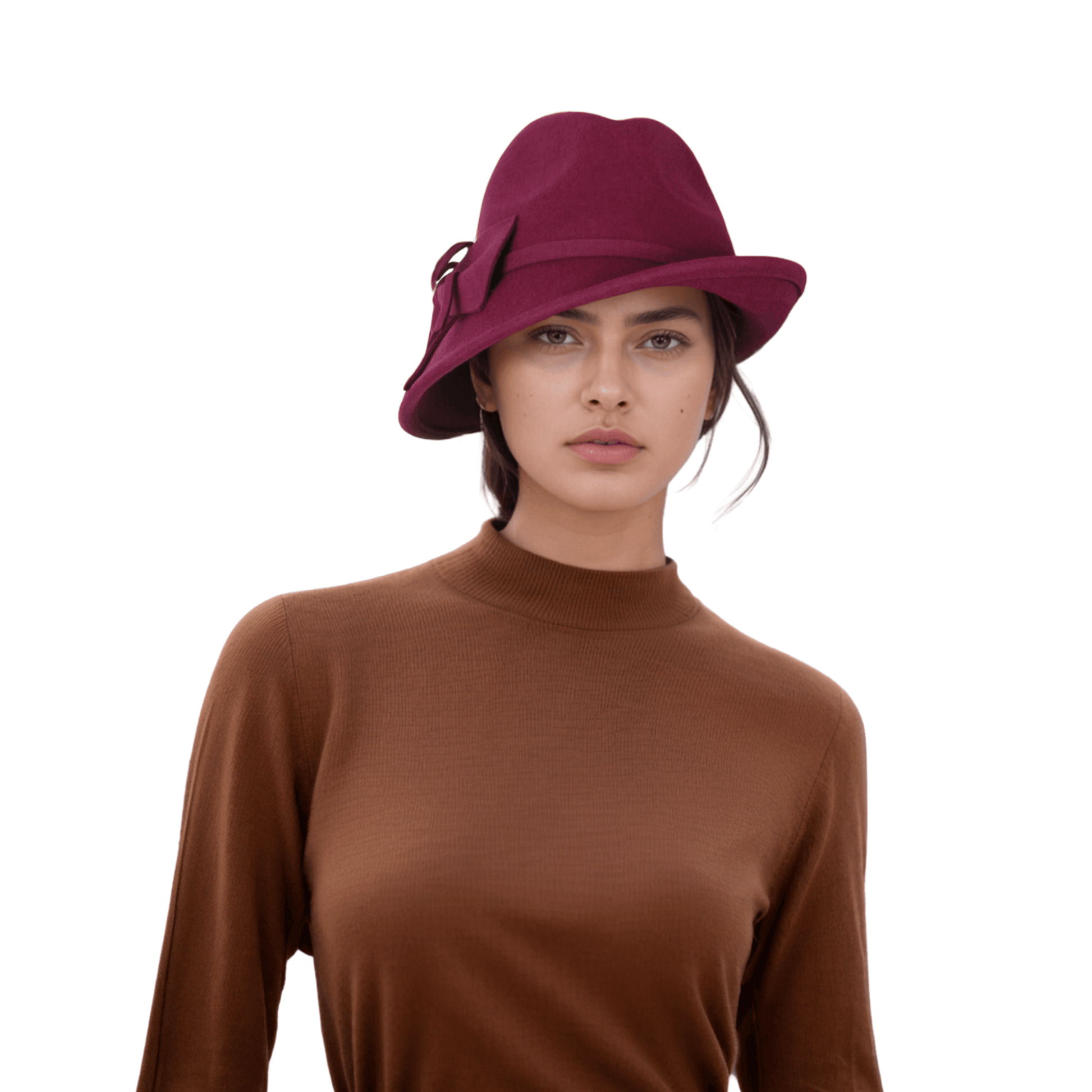 1920s Vintage Trilby Style Cloche Hat for Women - hatsXcaps