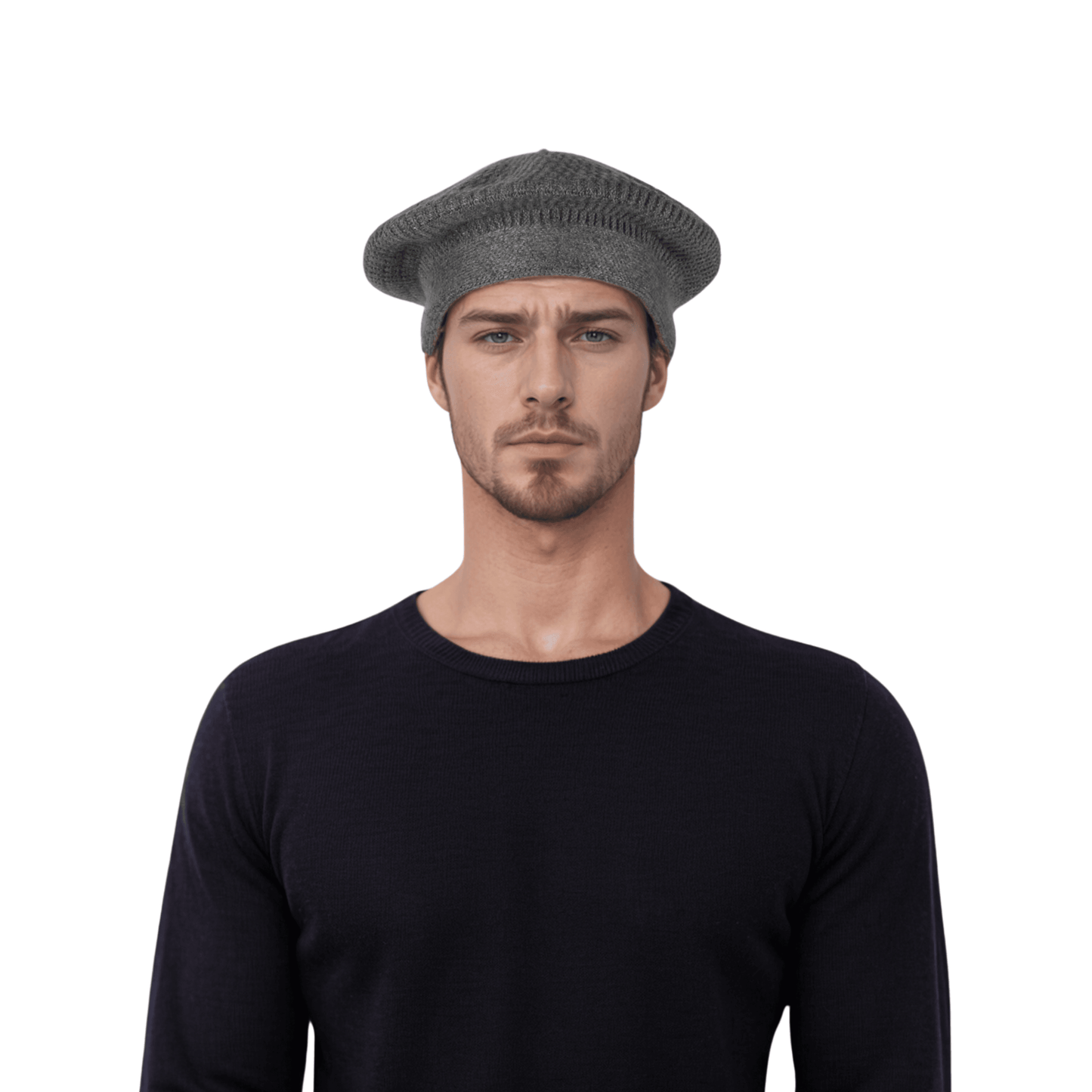 Classic French Style Unisex Cashmere Blend Premium Knit - hatsXcaps