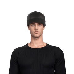 Sailor Unisex Winter Leather Docker Brimless Hat - hatsXcaps