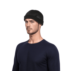 Sailor Unisex Winter Leather Docker Brimless Hat - hatsXcaps