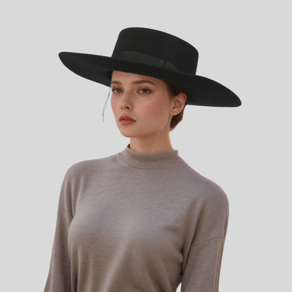 Unisex Wool Felt Sombrero Classic Spanish Hat - hatsXcaps
