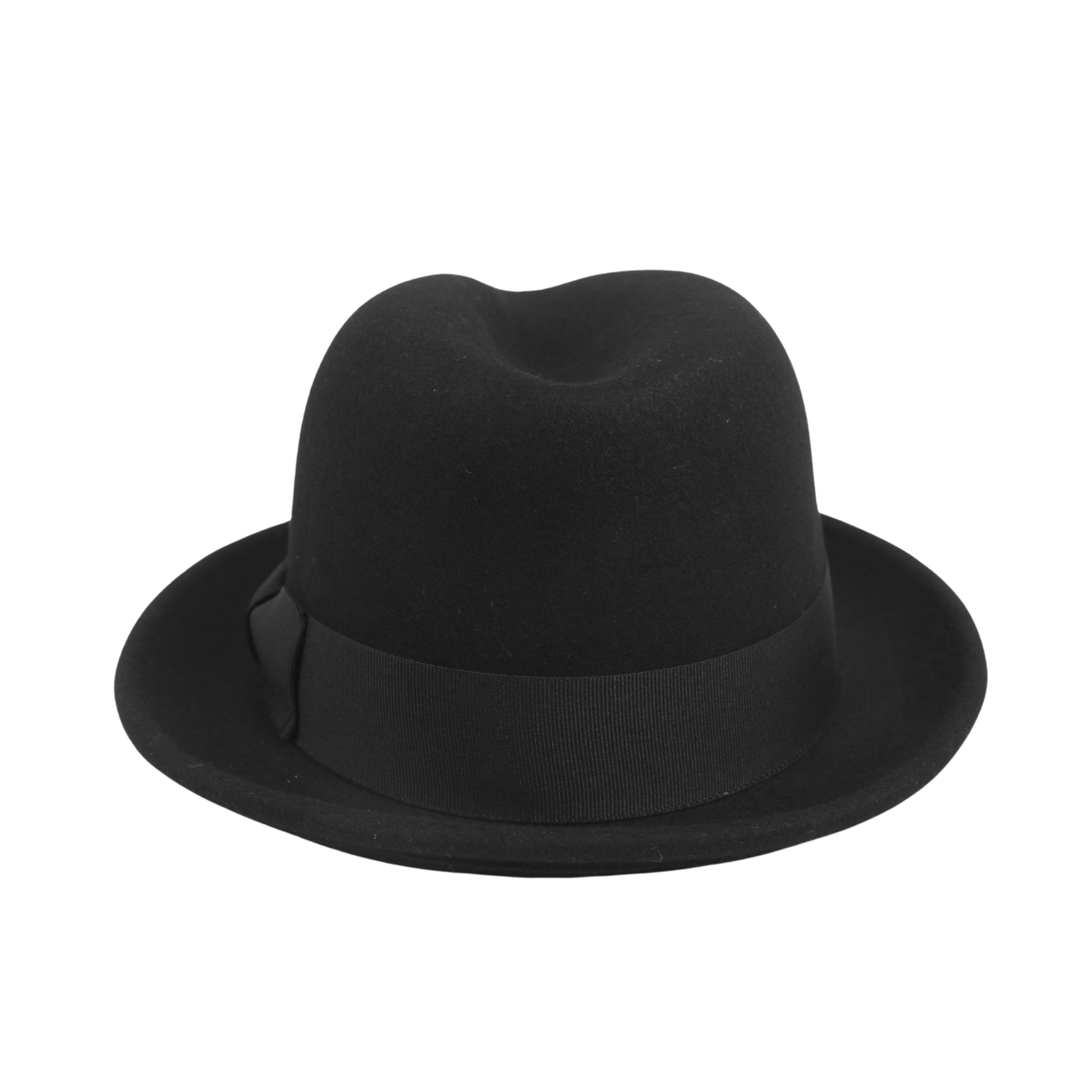 100% Wool Felt Felt Trilby Hat for Men & Women - hatsXcaps