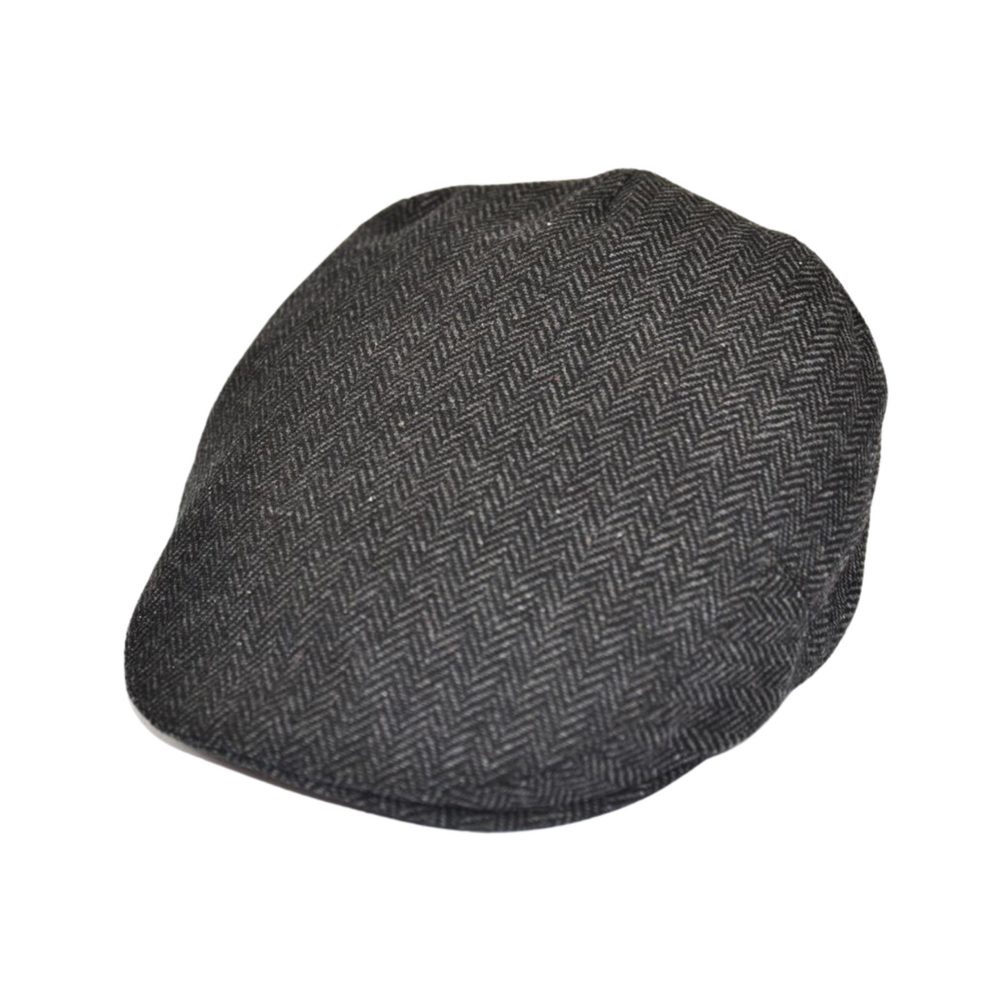Unisex Wool Herringbone Gatsby Flat Cap - hatsXcaps