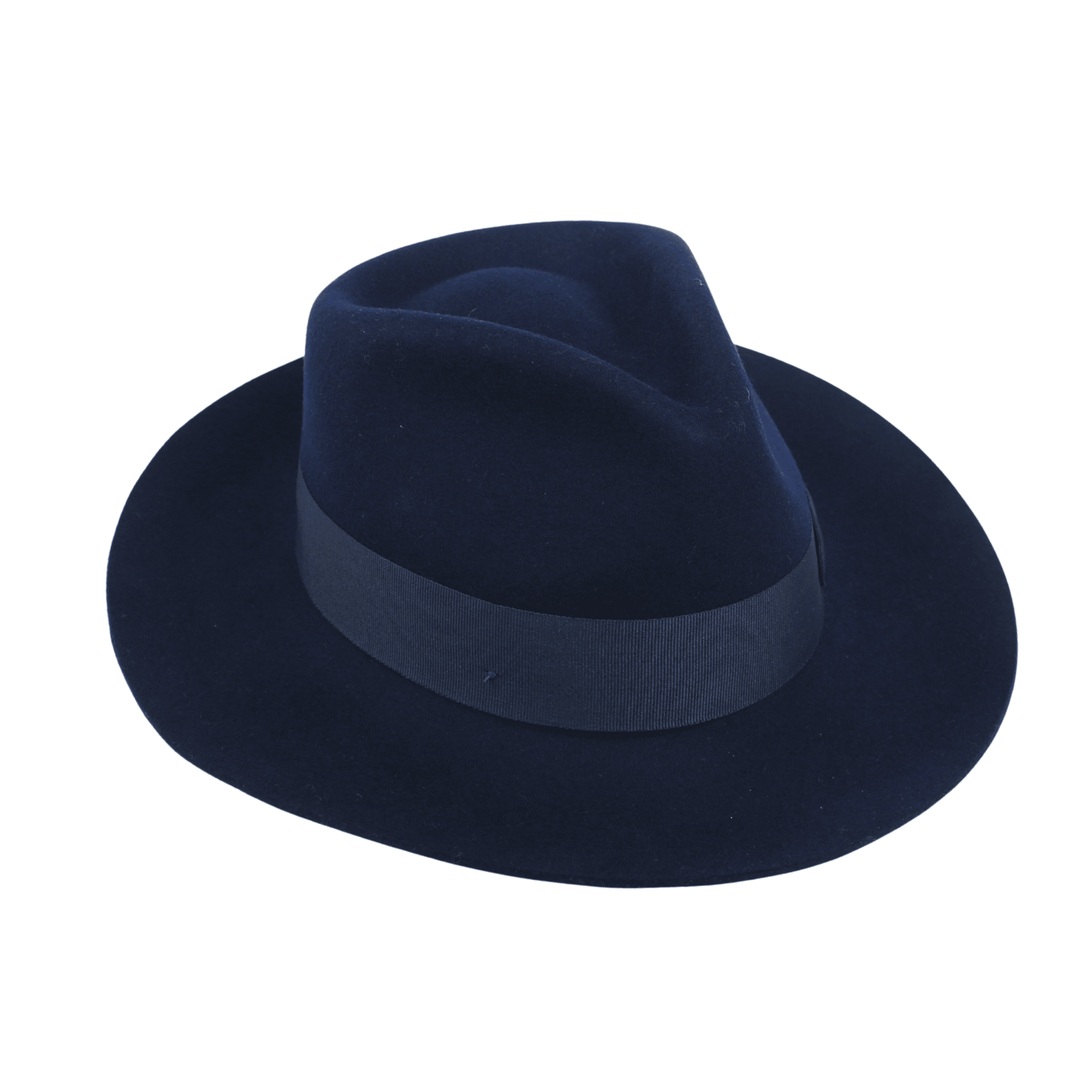 Handcrafted Wide Brim Trilby Fedora Hat for Men & Women - hatsXcaps