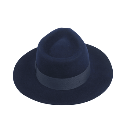 Handcrafted Wide Brim Trilby Fedora Hat for Men & Women - hatsXcaps