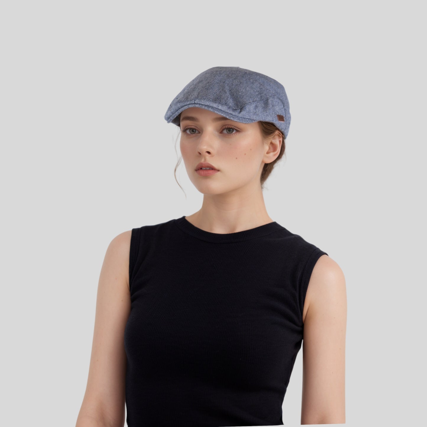 Fashionable Flat Caps for Men & Women Elasticated Band - hatsXcaps