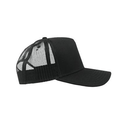 Unisex Half Mesh Cotton Trucker Baseball Cap - hatsXcaps