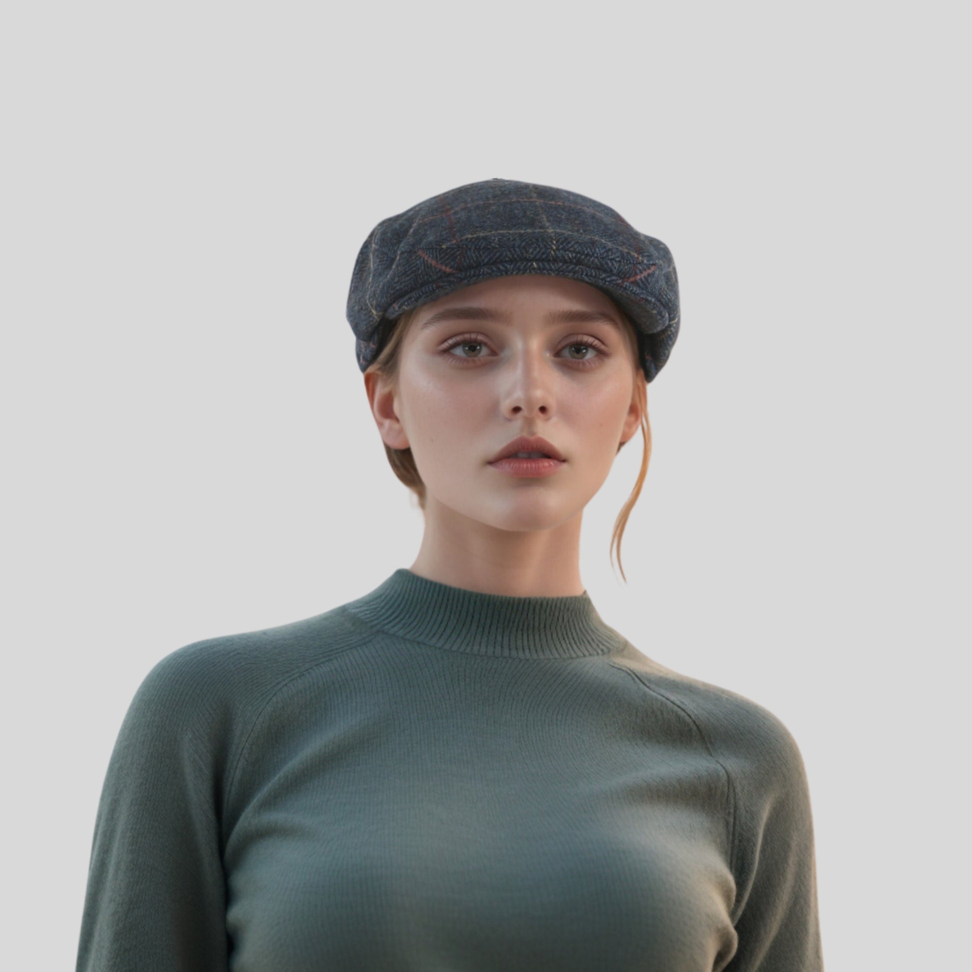 Classic British Tweed Style Caps for Men - hatsXcaps