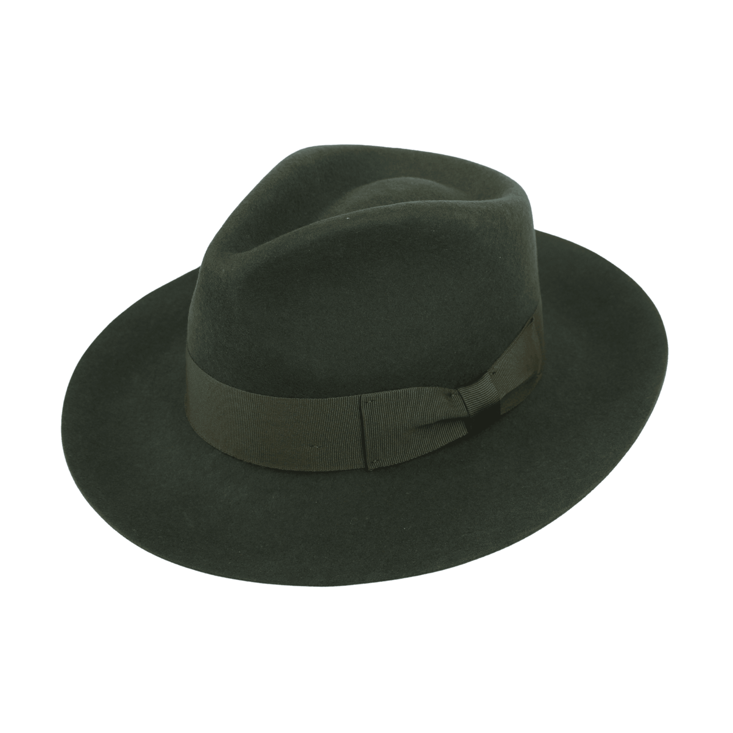 Handcrafted Wide Brim Trilby Fedora Hat for Men & Women - hatsXcaps