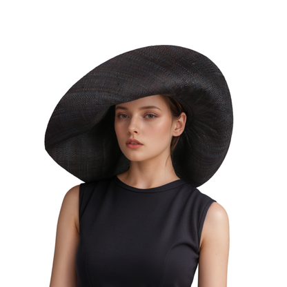 Women's Wide Brim Mimosa Sun Hat for Summer Beach - hatsXcaps