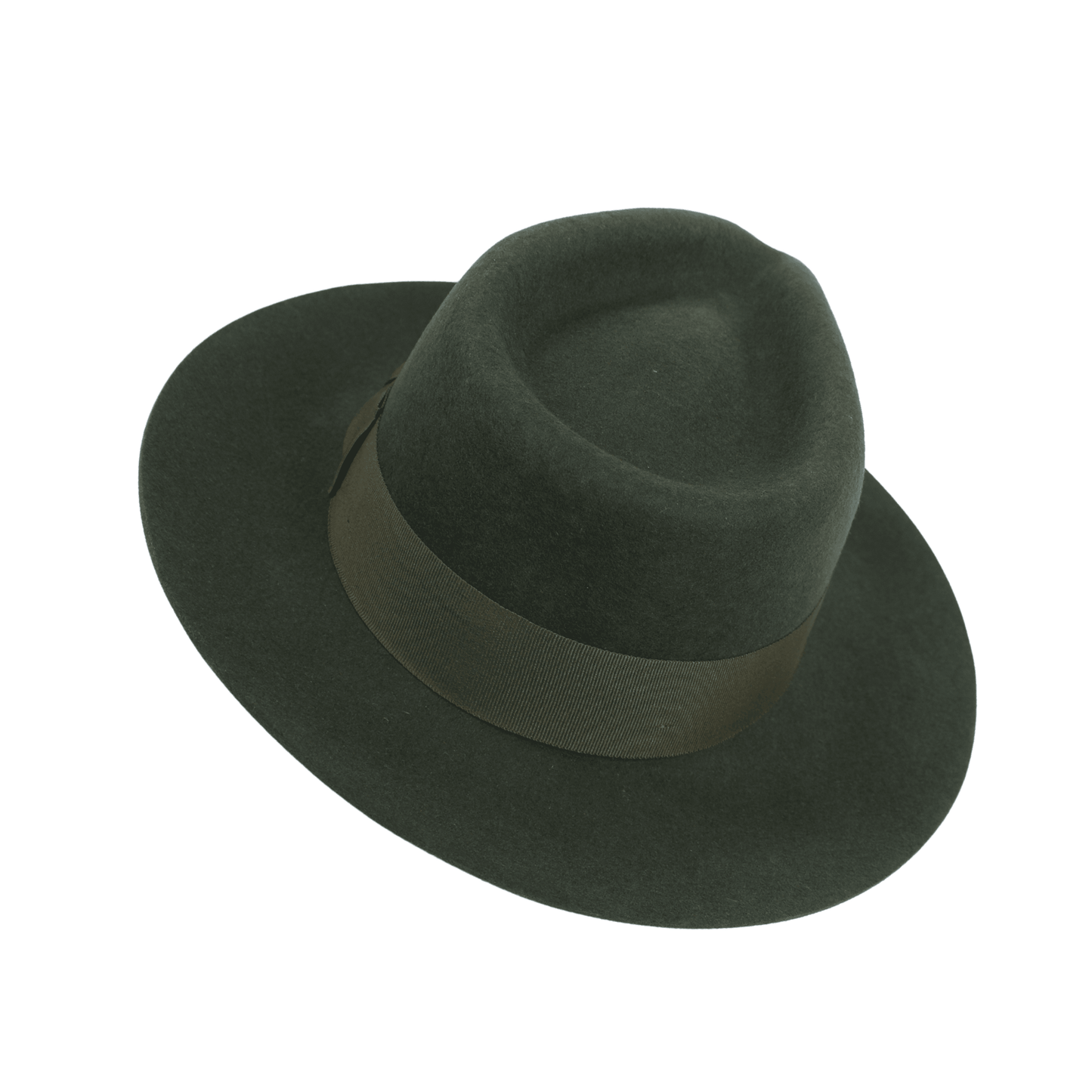 Handcrafted Wide Brim Trilby Fedora Hat for Men & Women - hatsXcaps