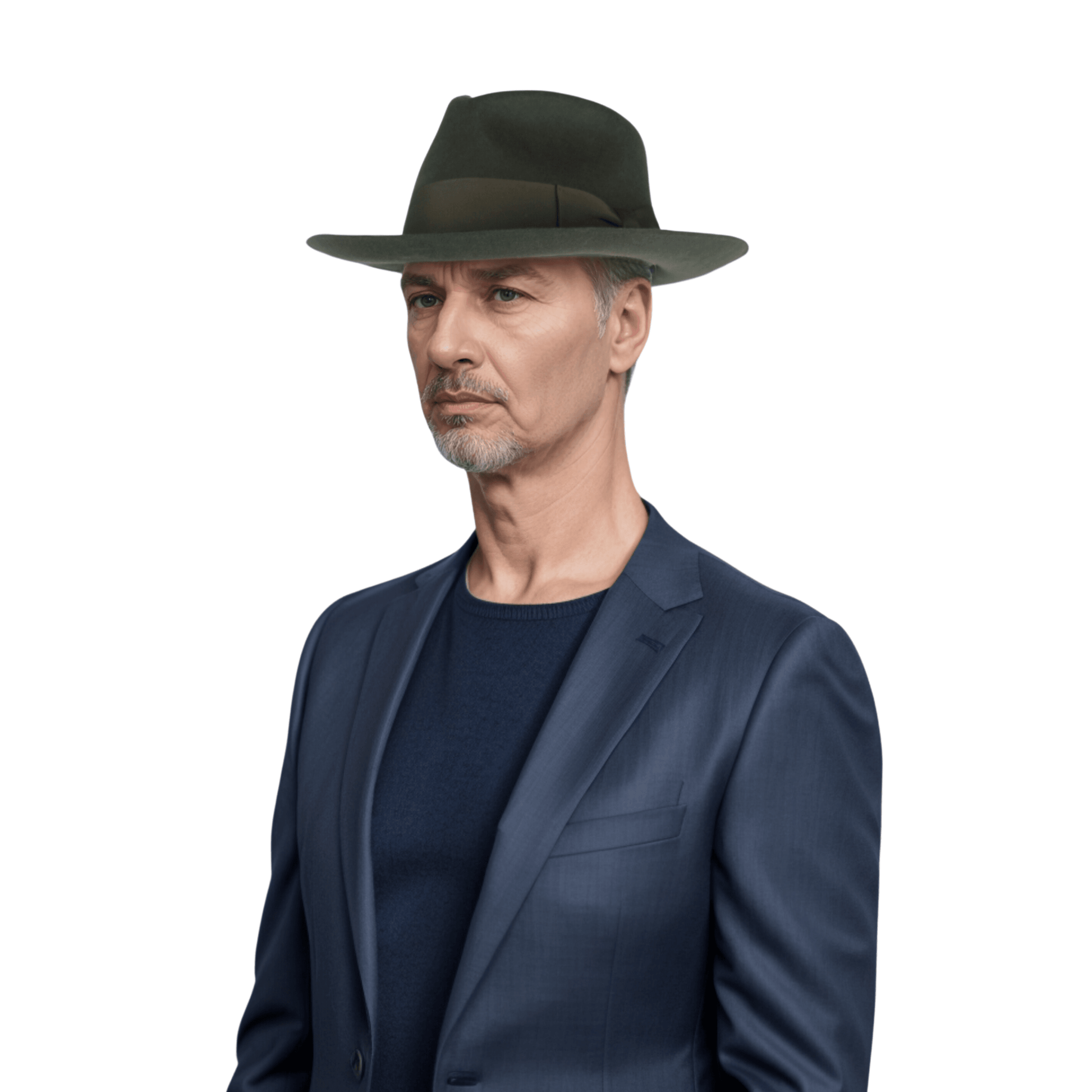 Handcrafted Wide Brim Trilby Fedora Hat for Men & Women - hatsXcaps