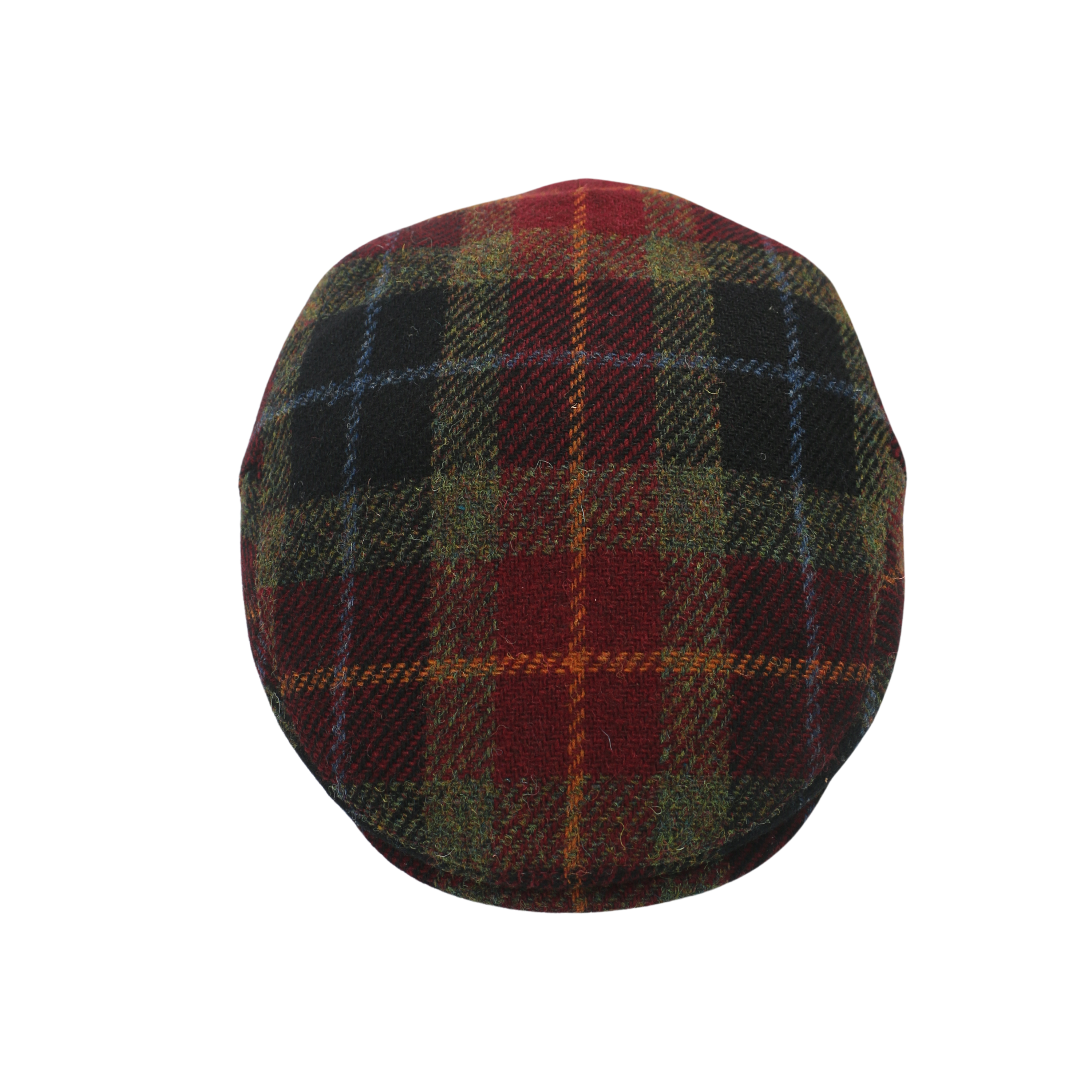 Scottish Wool Flat Cap, Harris Tweed Peaky Blinders Style Cap - hatsXcaps