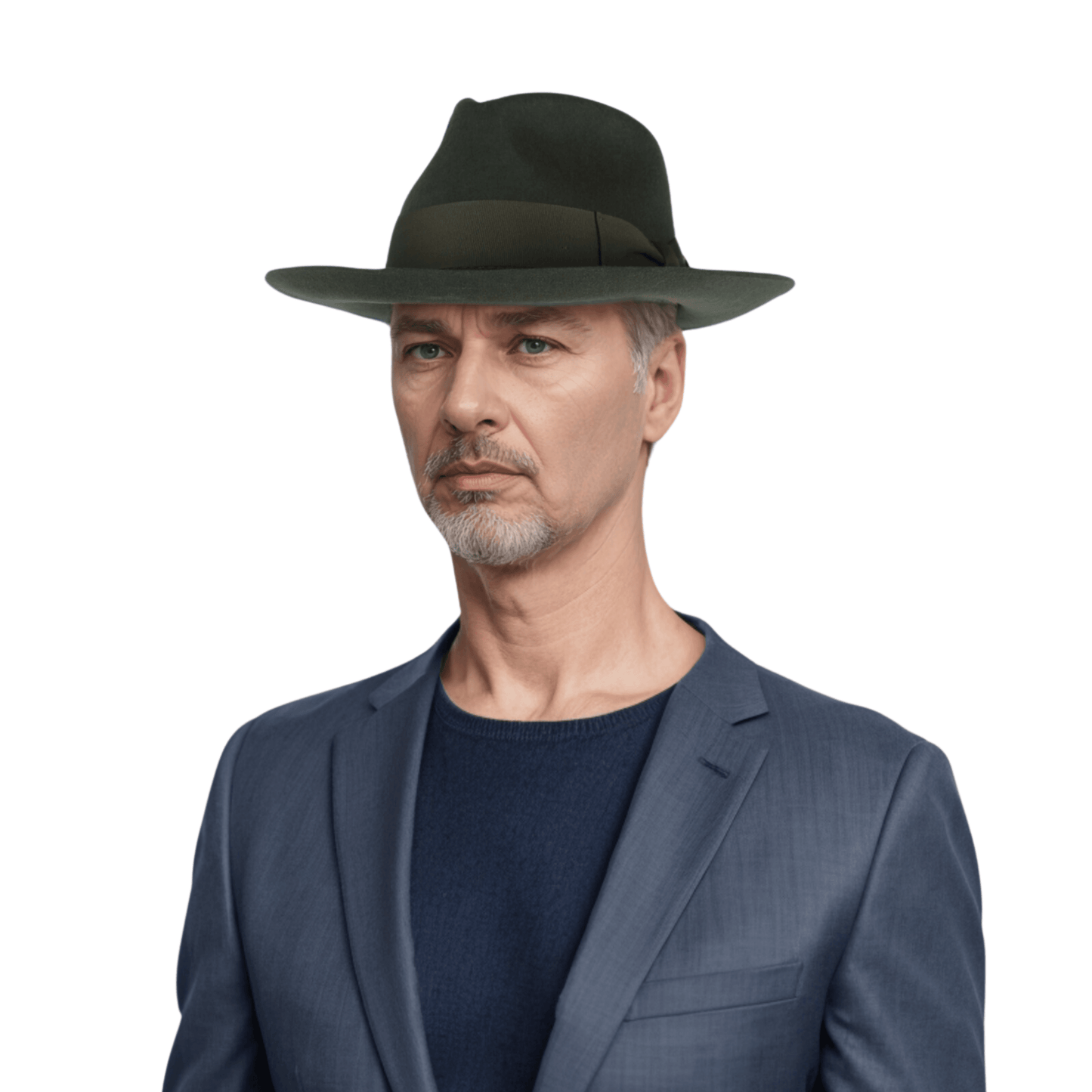 Handcrafted Wide Brim Trilby Fedora Hat for Men & Women - hatsXcaps