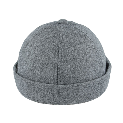 Unisex Retro & Streetwear Beanies Wool Docker Brimless Hat - hatsXcaps
