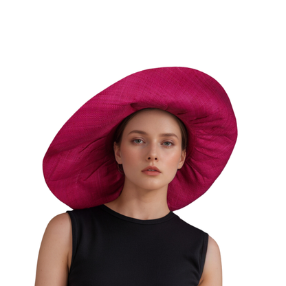 Women's Wide Brim Mimosa Sun Hat for Summer Beach - hatsXcaps