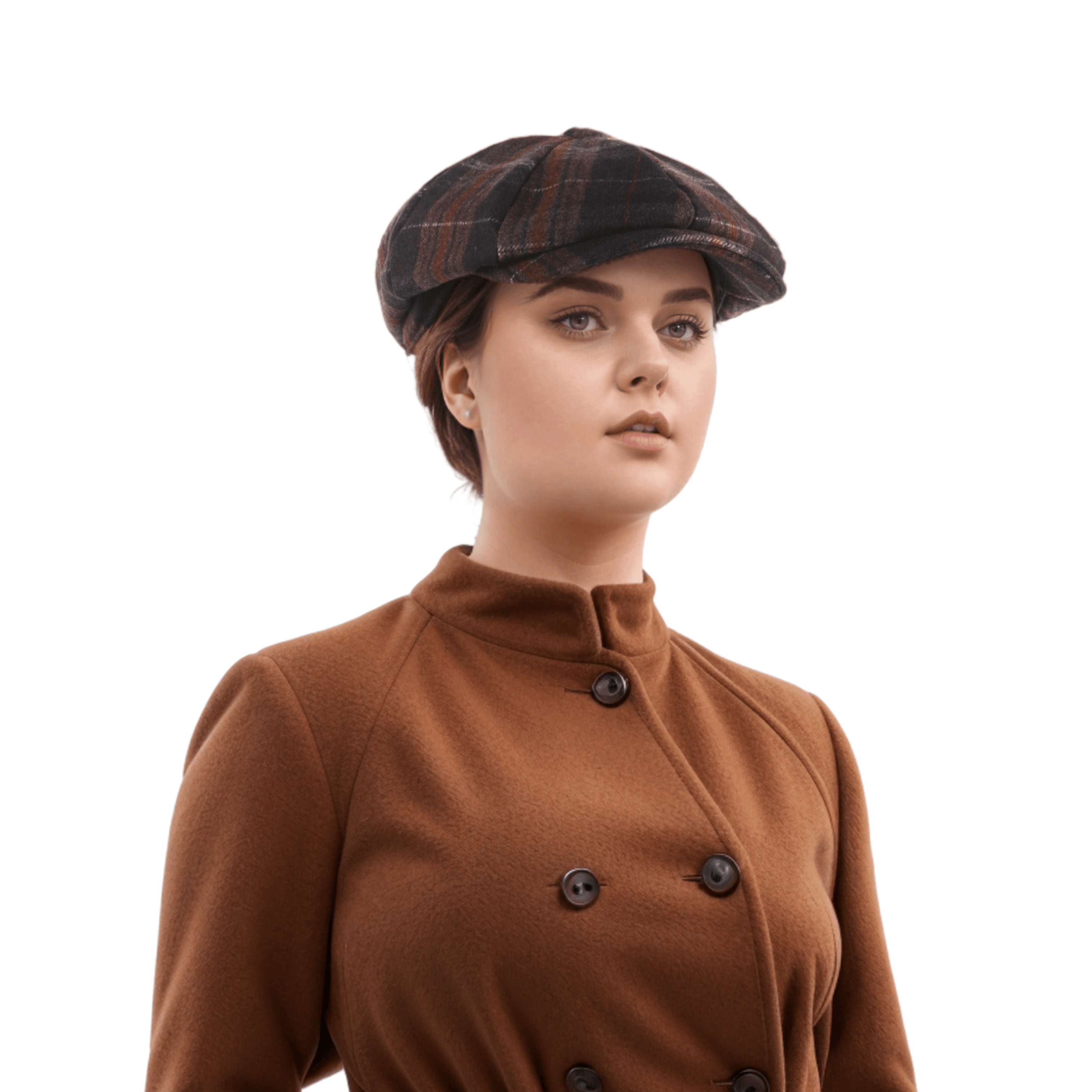 Vintage Gatsby 8-Panel Baker Boy Hat for Men & Women - hatsXcaps
