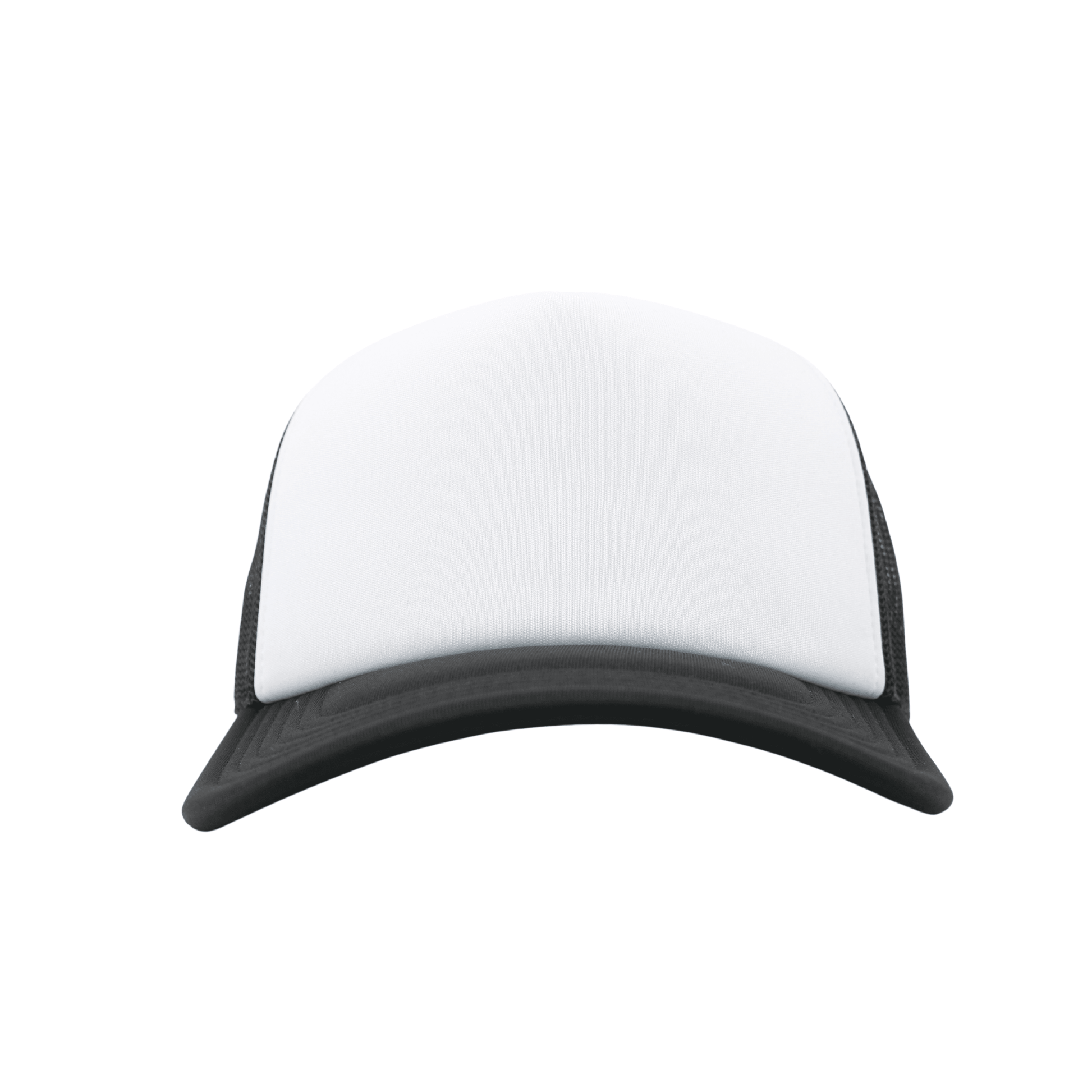 Unisex Half Mesh Foam Trucker Baseball Cap - hatsXcaps