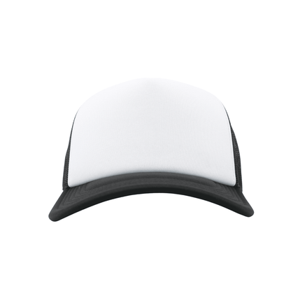 Unisex Half Mesh Foam Trucker Baseball Cap - hatsXcaps