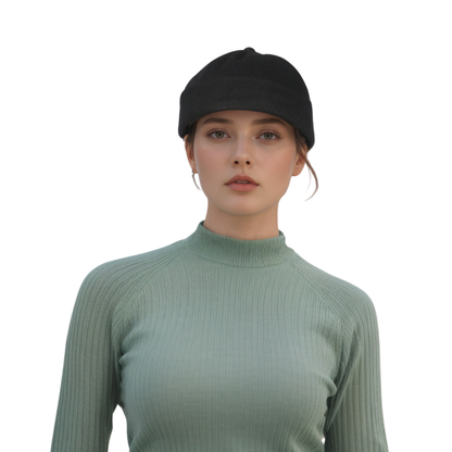 Unisex Retro & Streetwear Beanies Wool Docker Brimless Hat - hatsXcaps