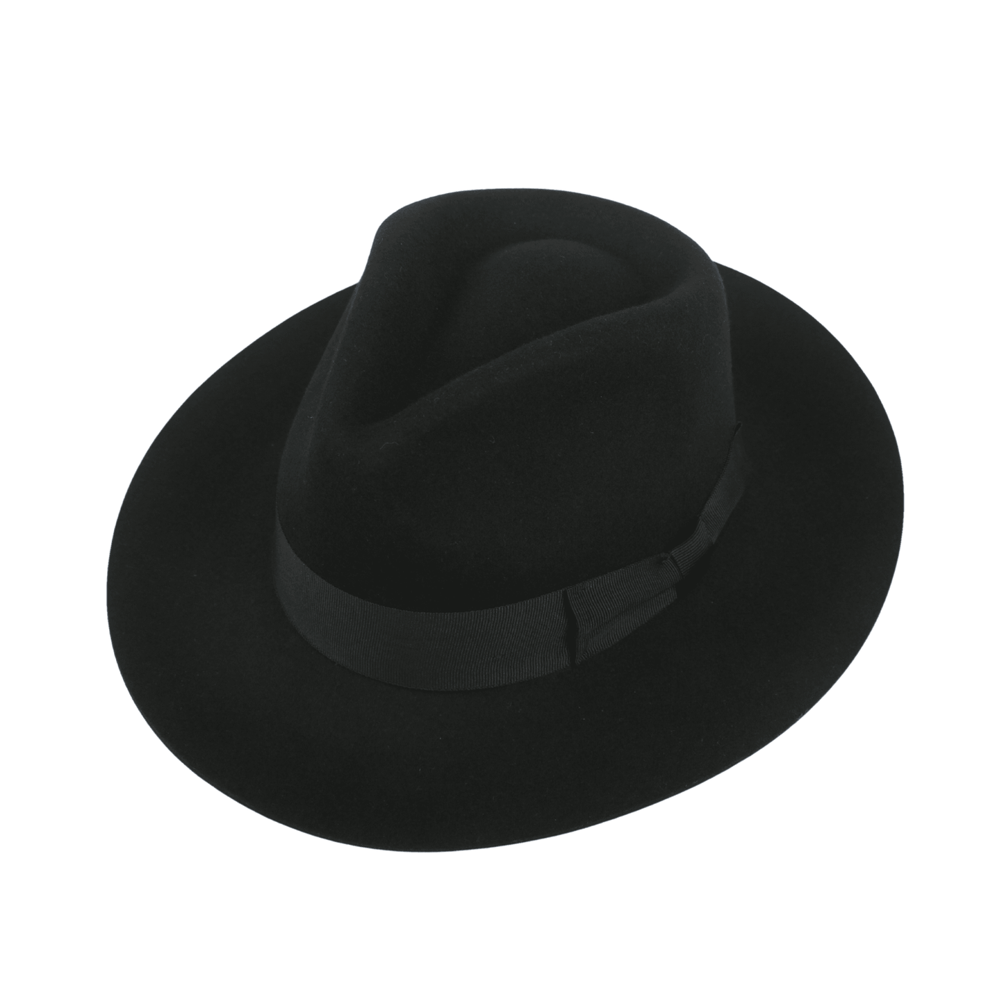 Handcrafted Wide Brim Trilby Fedora Hat for Men & Women - hatsXcaps