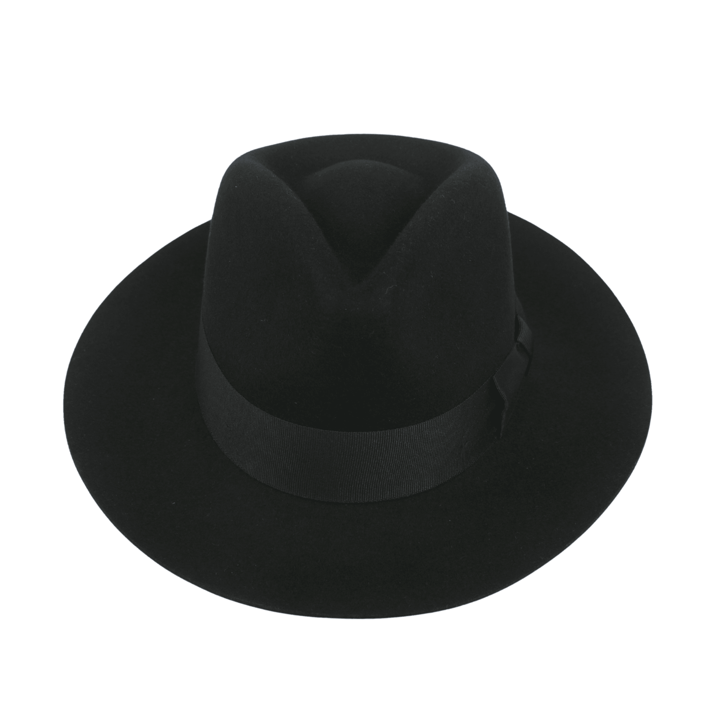 Handcrafted Wide Brim Trilby Fedora Hat for Men & Women - hatsXcaps