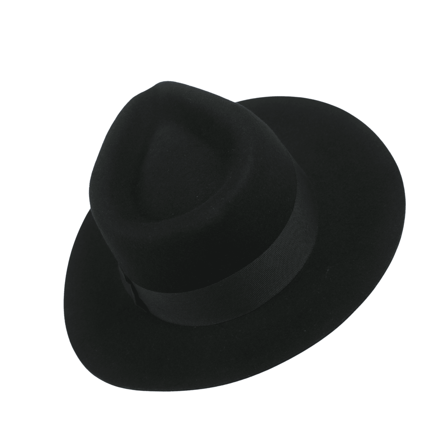 Handcrafted Wide Brim Trilby Fedora Hat for Men & Women - hatsXcaps